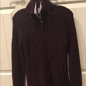 Zip up sweater, warm and cozy